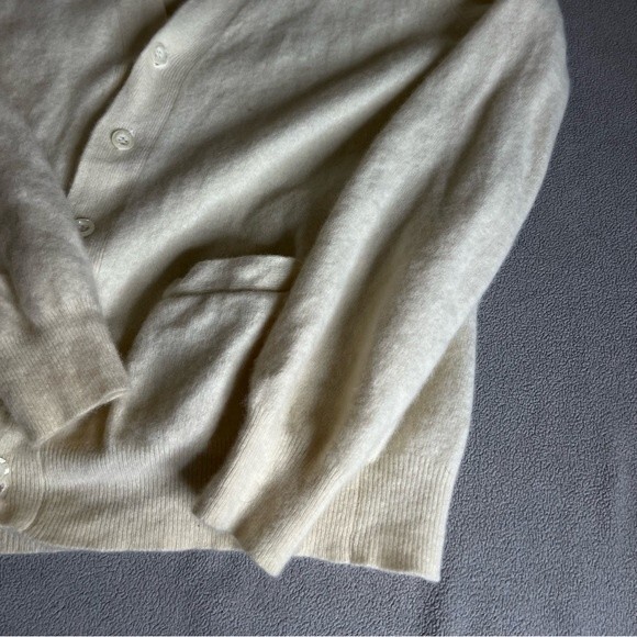 Vintage Moores  Button Up Cardigan Finest Cashmere Size 46 - Picture 6 of 16